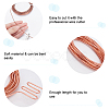 Red Copper Craft Wire CWIR-WH0017-02B-4