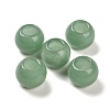 Natural Green Aventurine European Beads X-G-R488-01N-1