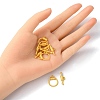 Alloy Toggle Clasps FIND-YW0002-21-4