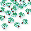 20Pcs Printed Opaque Acrylic Beads OACR-TA0004-73B-3