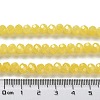 Baking Paint Imitation Jade Glass Bead Strands DGLA-A034-J6MM-A-6
