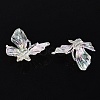 Transparent Plastic Pendants KY-N025-44A-2
