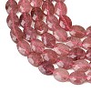 Natural Strawberry Quartz Beads Strands G-H349-A01-14-4