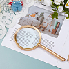 1Pc Aluminum Magnifying Glass AJEW-BC0009-13G-4