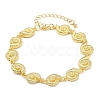 Brass Link Chain Bracelets for Women BJEW-A090-06C-G-4