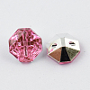 2-Hole Taiwan Acrylic Rhinestone Octagon Buttons BUTT-F016-13mm-26-2