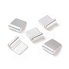 Brass Glue-on Flat Pad Bails KK-D519-A-S-4