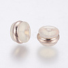 Silicone Ear Nuts SIL-F001-02RG-2