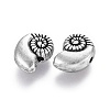 Tibetan Style Alloy Beads TIBEB-A004-004TAS-NR-2