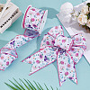 Burlap Ribbon OCOR-WH0105-085-4