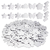 210 7 Styles Self Adhesive Acrylic Cabochons DIY-PH0023-16A-1