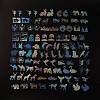 100Pcs 50 Styles Animals PET Waterproof Laser Stickers Sets STIC-P002-04-1