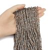 Natural Angelite Beads Strands G-RM2025-B36-3mm-1