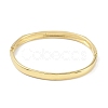 304 Stainless Steel Faceted Ring Hinged Bangles for Women BJEW-C071-16G-2