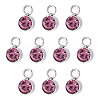 10Pcs Glass Rhinestone Charms STAS-TA0003-26H-1