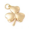 Brass Enamel Pendants KK-P217-03G-3