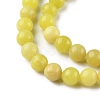 Natural Lemon Jade Beads Strands G-G0003-C02-A-4