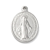 Anti-Tarnish 201 Stainless Steel Pendants STAS-Q015-03P-1