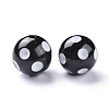 20MM Chunky Bubblegum Acrylic Round Beads X-SACR-S146-20mm-09-4