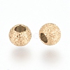 Ion Plating(IP) 304 Stainless Steel Textured Spacer Beads STAS-P108-04G-A-2