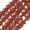 Natural Red Jasper Beads Strands G-F817-A02-01-3