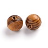 Round Natural Wood Beads X-WOOD-Q009-10mm-LF-2