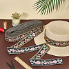 Ethnic Polyester Ribbon OCOR-WH0109-038B-4