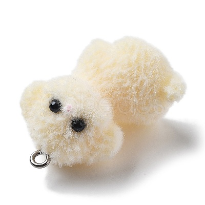 Resin Pendants RESI-Q007-06F-1