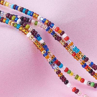 PandaHall Elite Glass Seed Beads SEED-PH0009-01-1