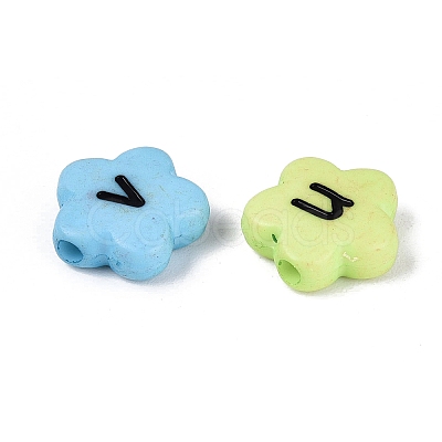 Opaque Acrylic Beads SACR-Q001-17A-1