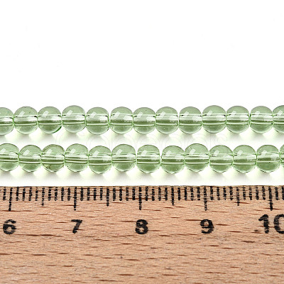 Transparent Glass Beads Strands GLAA-T032-T4mm-17-1