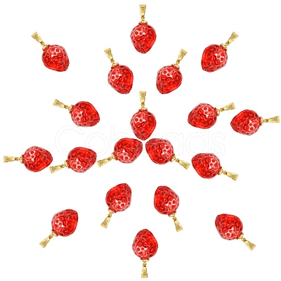 20Pcs Glass Pendants GLAA-SC0002-26-1