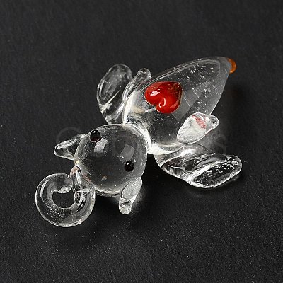 Handmade Lampwork Pendants LAMP-G156-02-1