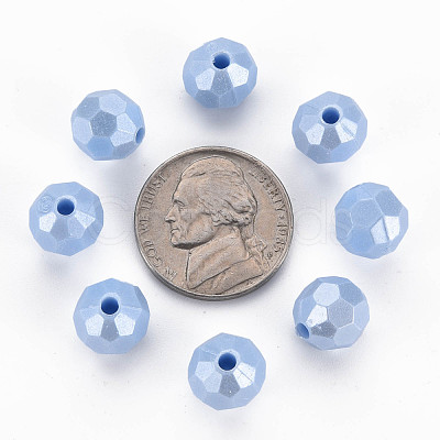 Opaque Acrylic Beads MACR-S373-69-A05-1