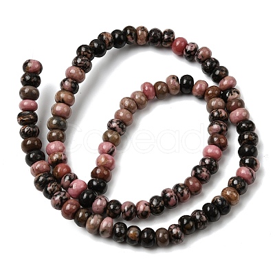 Natural Rhodonite Beads Strands G-A280-A21-01-1