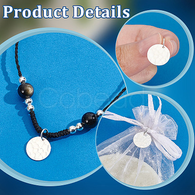 4Pcs Sterling Silver Pendants STER-PH0001-42-1
