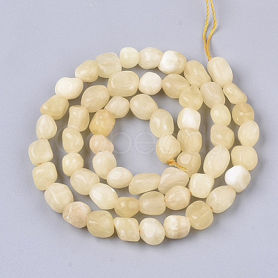 Natural Topaz Jade Beads Strands X-G-S363-025-1