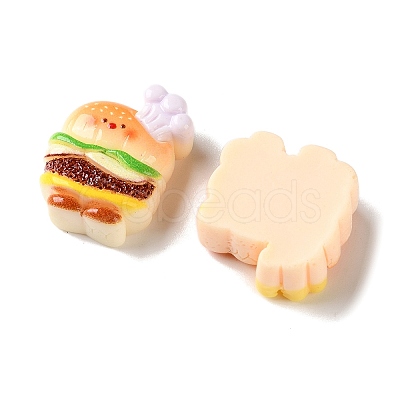 Baking Chef  Theme Opaque Resin Cabochons RE-CBAF175-03-1
