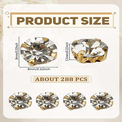 1 Bag Sew on Rhinestone RGLA-LP0001-10-1