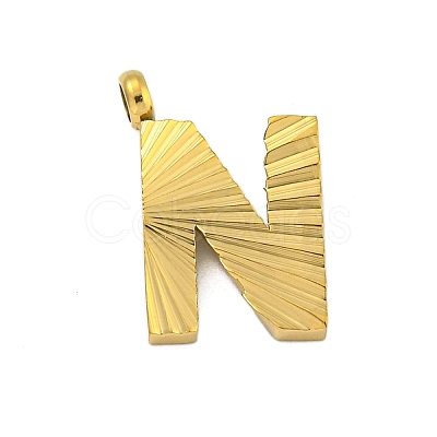 Ion Plating(IP) 304 Stainless Steel Charms STAS-G345-01G-N-1