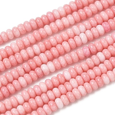 Ombre Effect Dyed Glass Beads Strands GLAA-C043-01G-1