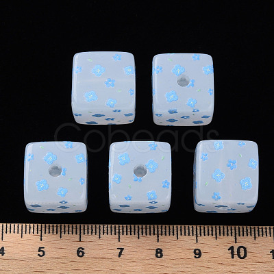 Printed Acrylic Beads MACR-S374-11C-02-1