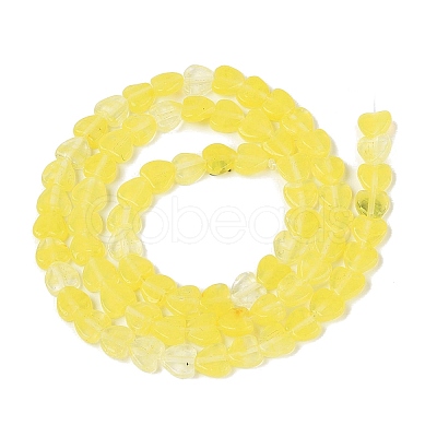 Transparent Glass Beads Strands GLAA-Q106-06A-03-1