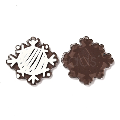 Christmas Themed Acrylic Pendants MACR-P021-A05-1