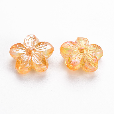 Transparent Acrylic Beads TACR-S154-45C-919-1
