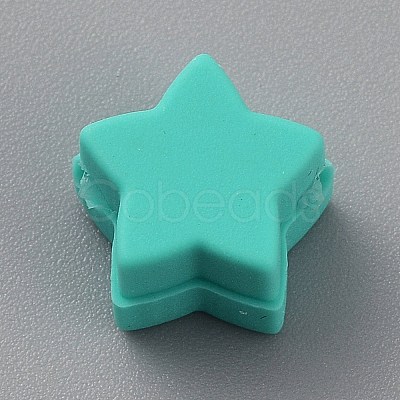 Star Silicone Focal Beads SIL-TAC0008-08G-1