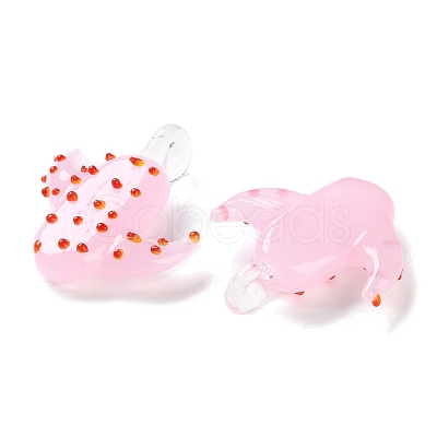 Handmade Lampwork Pendants LAMP-S068-01E-1