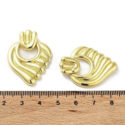 Brass Pendants KK-K353-05G-1