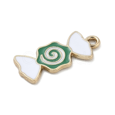 Christmas Theme Alloy Enamel Pendants ENAM-K074-02B-02-1