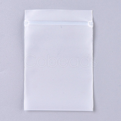 Frosted Plastic Resealable Bags OPP-WH0005-11-1
